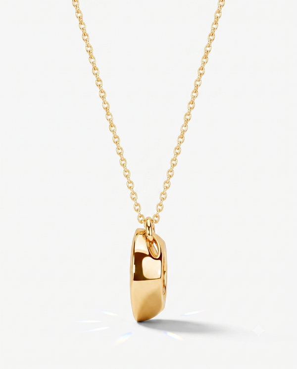 Marquise Bezel Solitaire Pendant