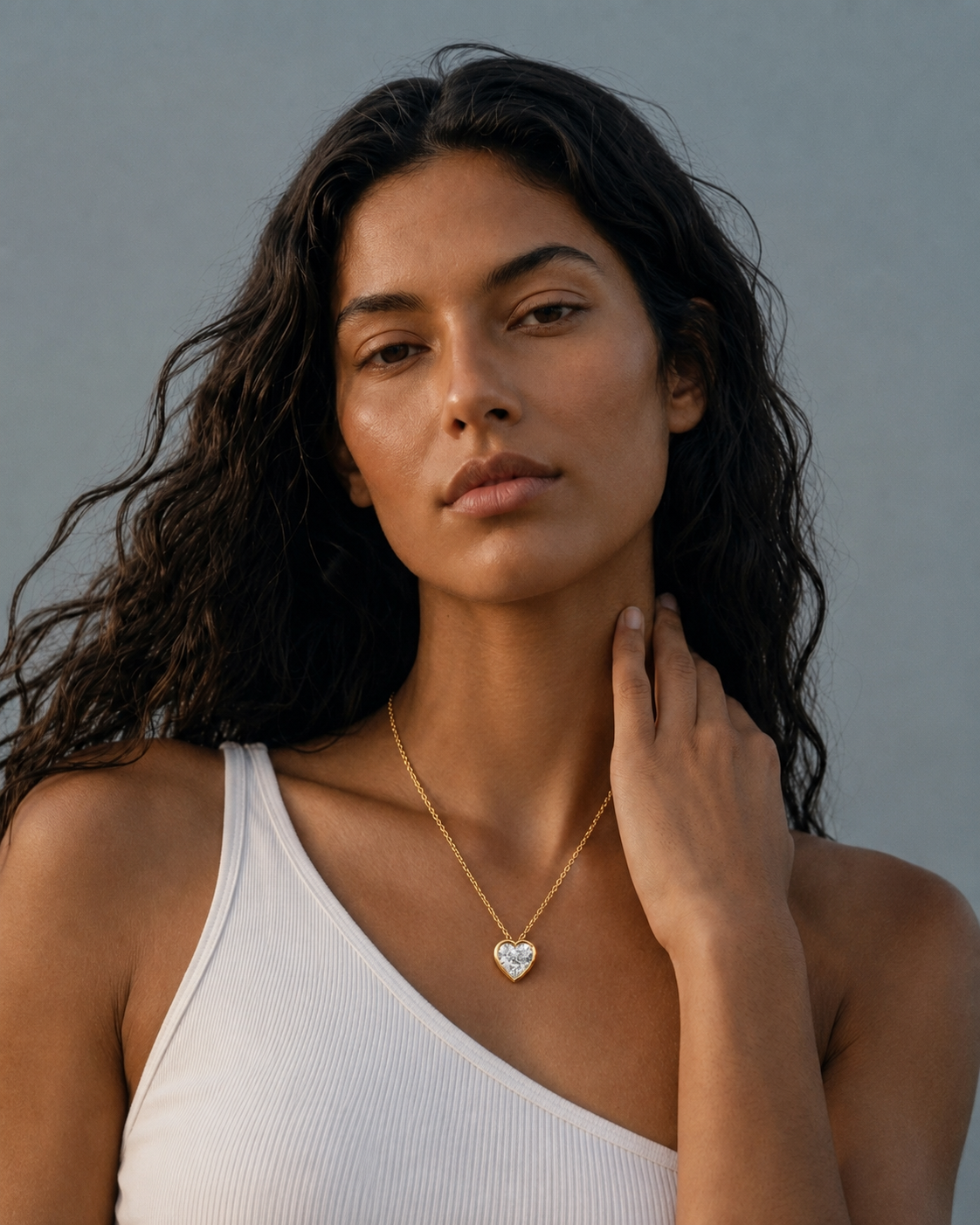 Aveline Whisper Heart Necklace