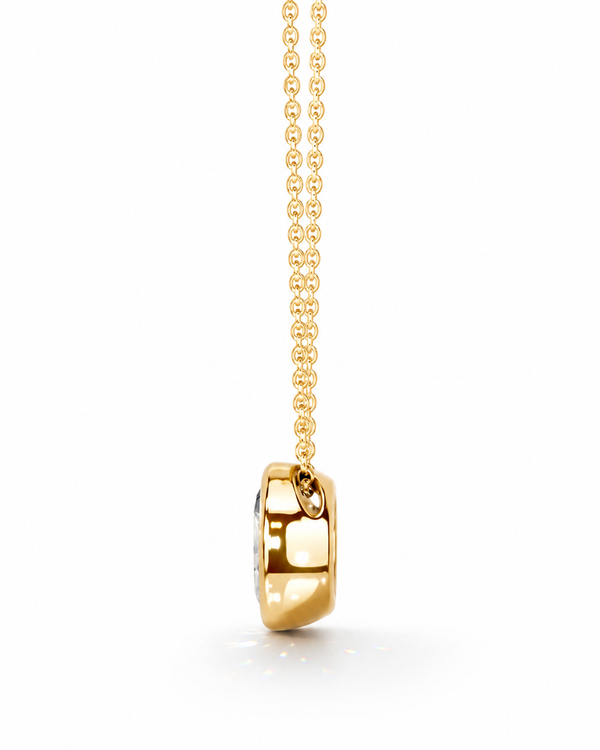 Novelle Halo Oval Necklace