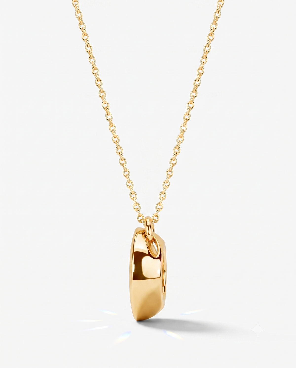 Marquise Bezel Solitaire Pendant