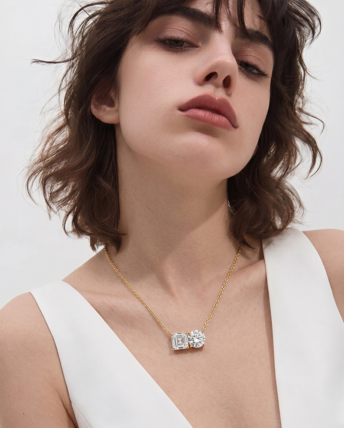 Aveline Duet Whisper Necklace
