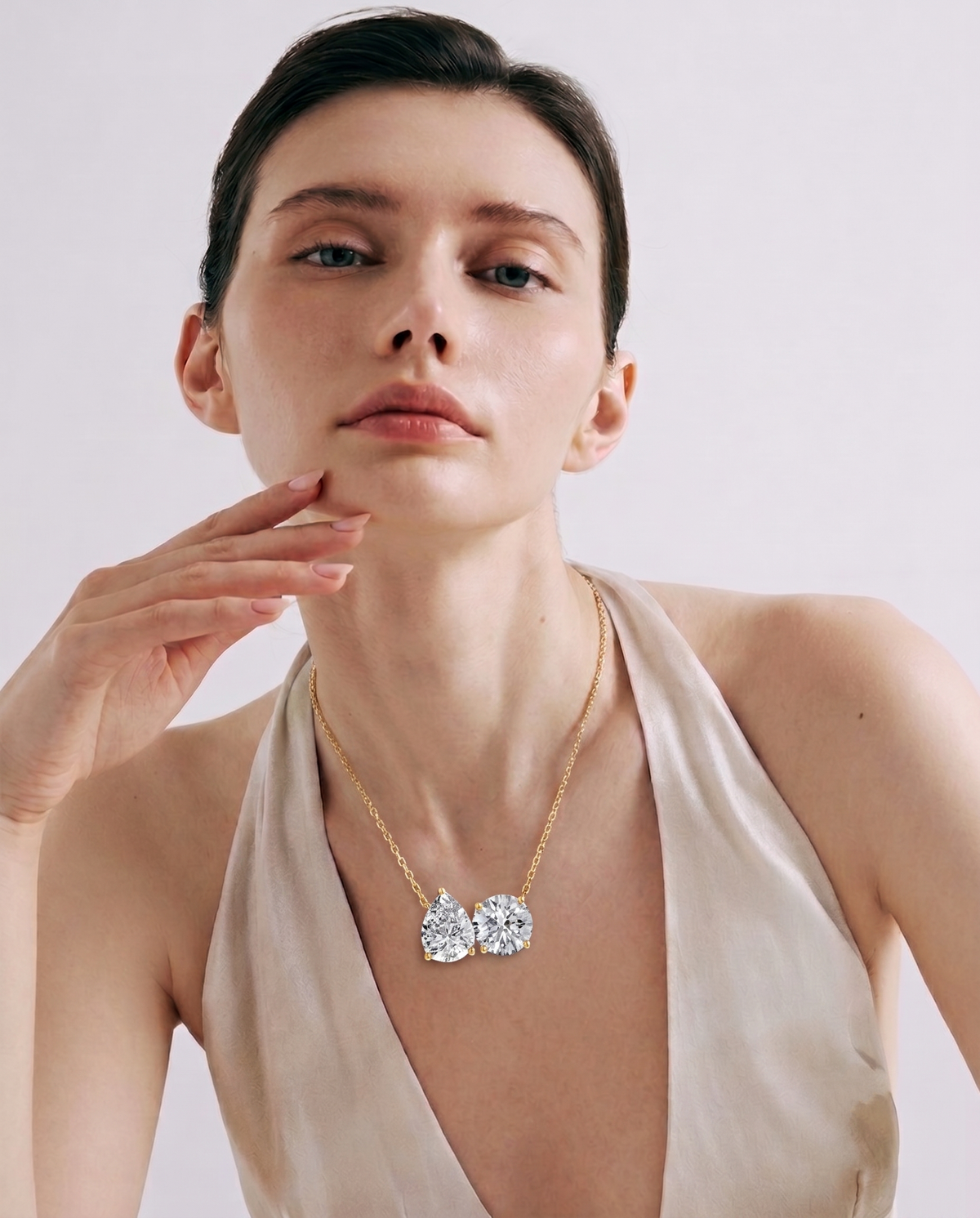 Lunelle Duet Whisper Necklace