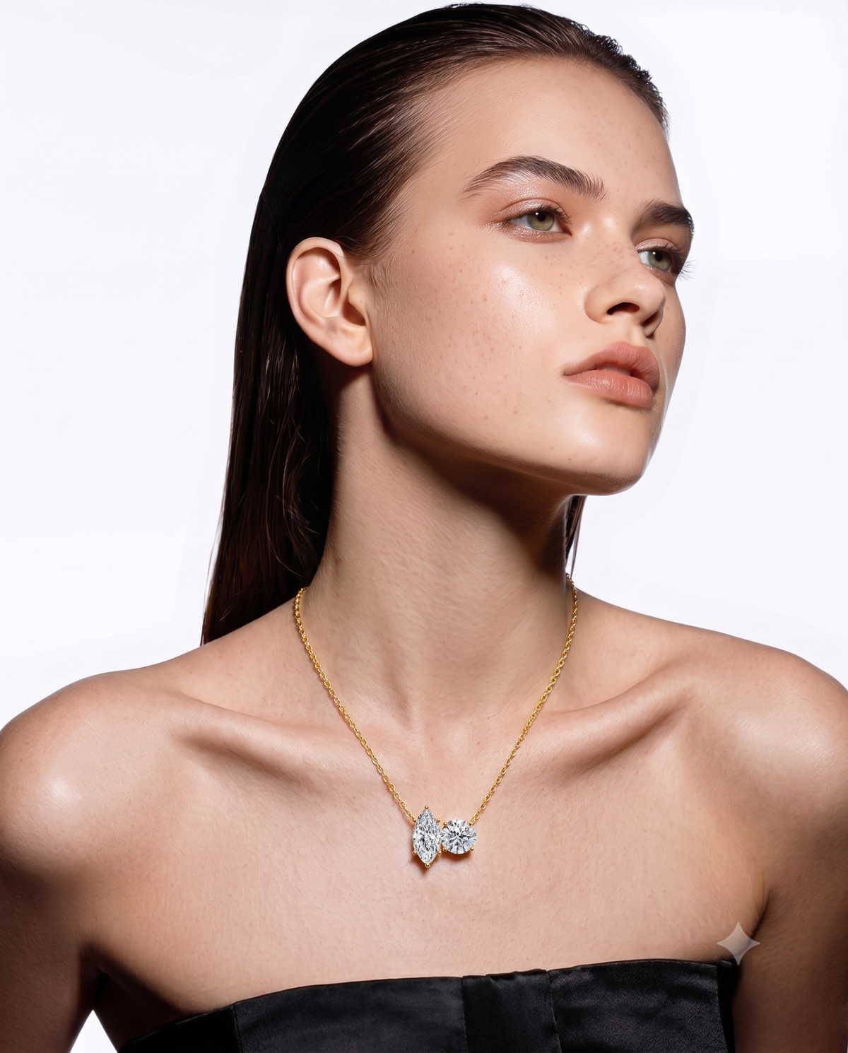 Aveline Duet Whisper Necklace