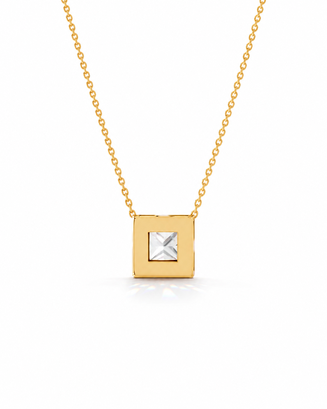 Veloria Halo Pendant Necklace