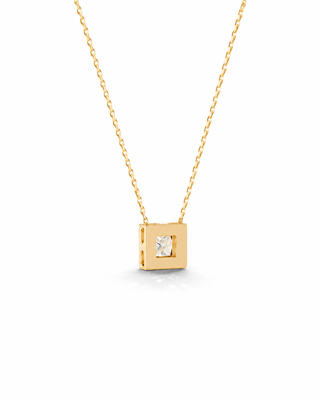 Veloria Halo Pendant Necklace
