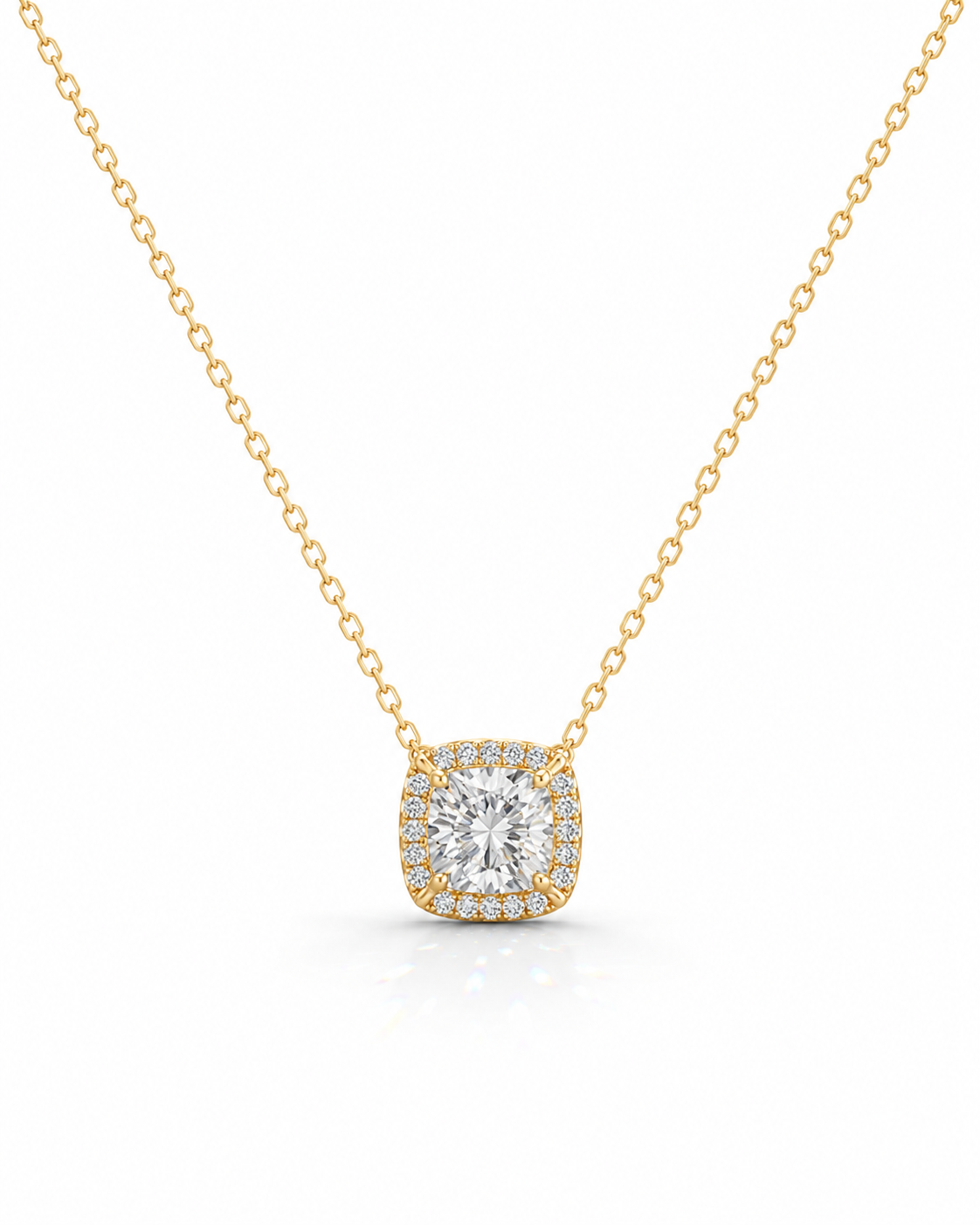 Calystra Halo Necklace