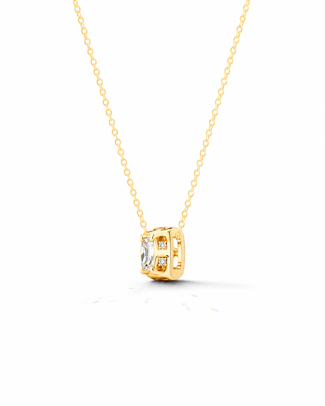 Calystra Halo Necklace