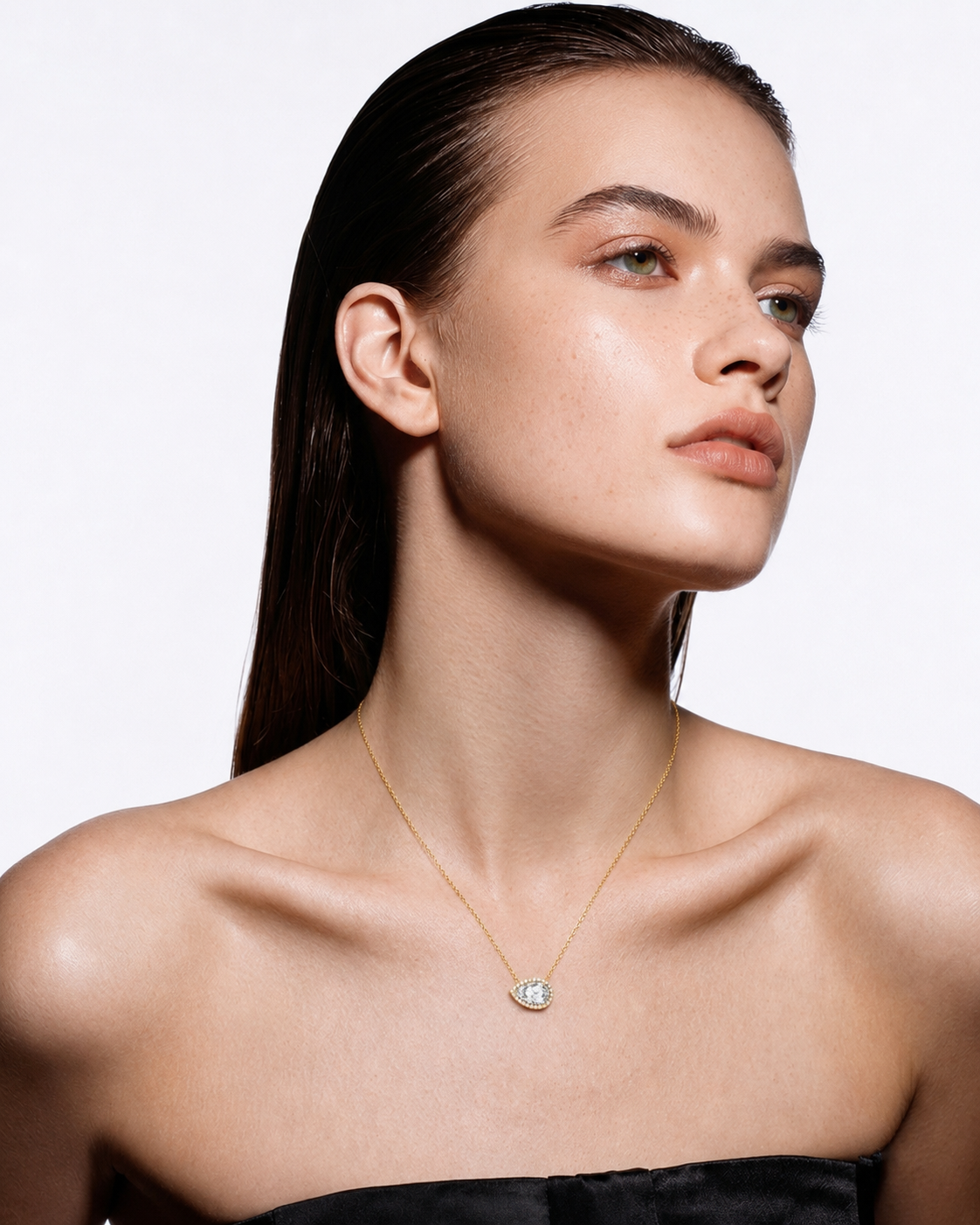 Whisper Halo Bloom Necklace