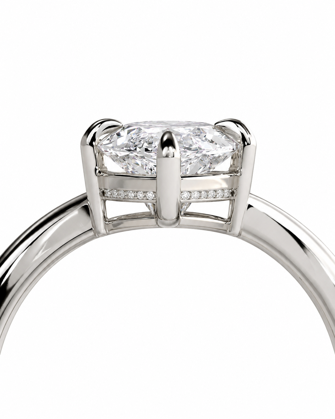 color_925_SIL,color_935_ARG,color_10K_WG, color_14K_WG &&
Close-up of a silver-toned ring with a large clear marquise-cut center stone and small pave stones on the band, shown on a white background.