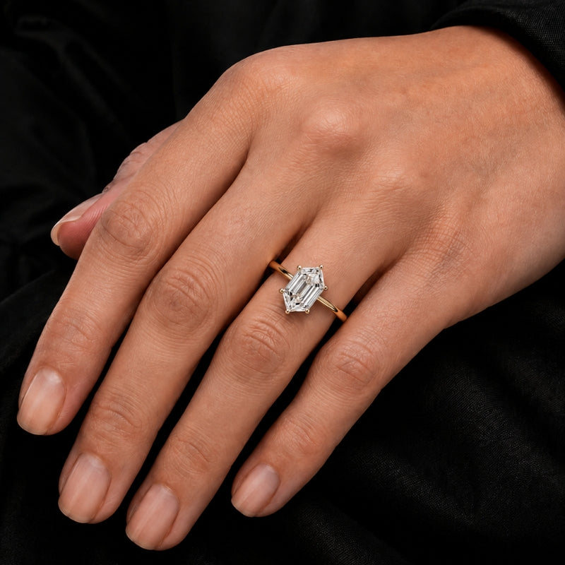 Seraphina Hexa Crown Ring
