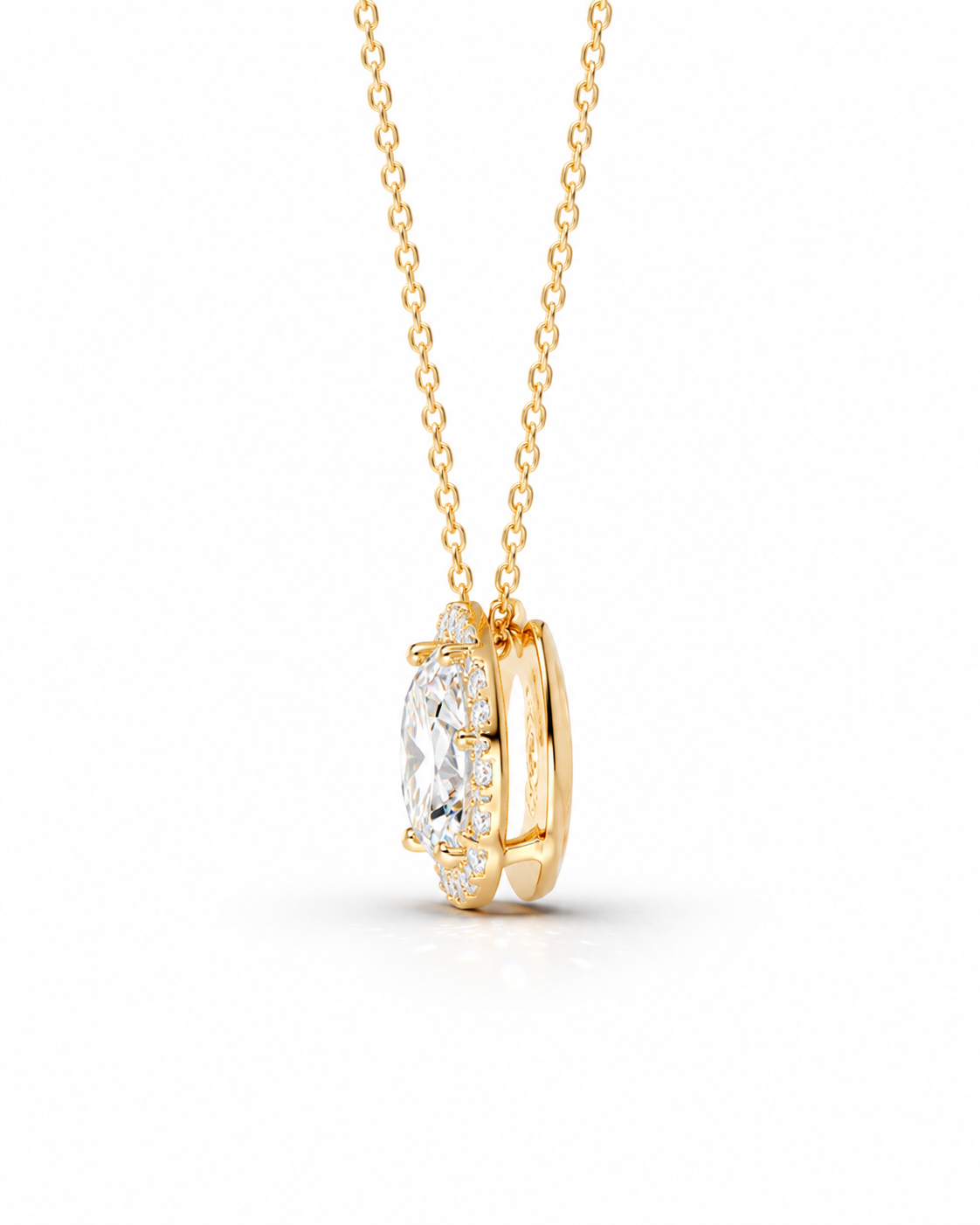 Veloria Halo Whisper Pendant