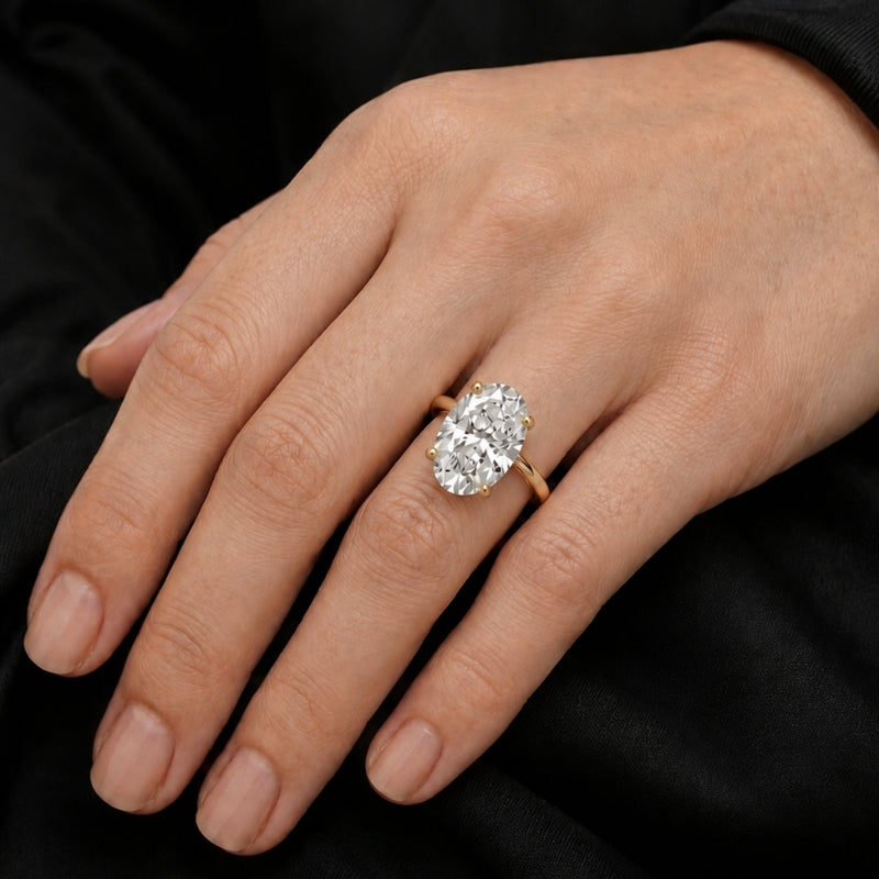 Sloane Oval Bezel Ring