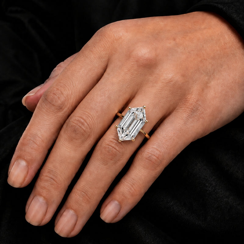 Vanguard Elongated Hexagon Ring