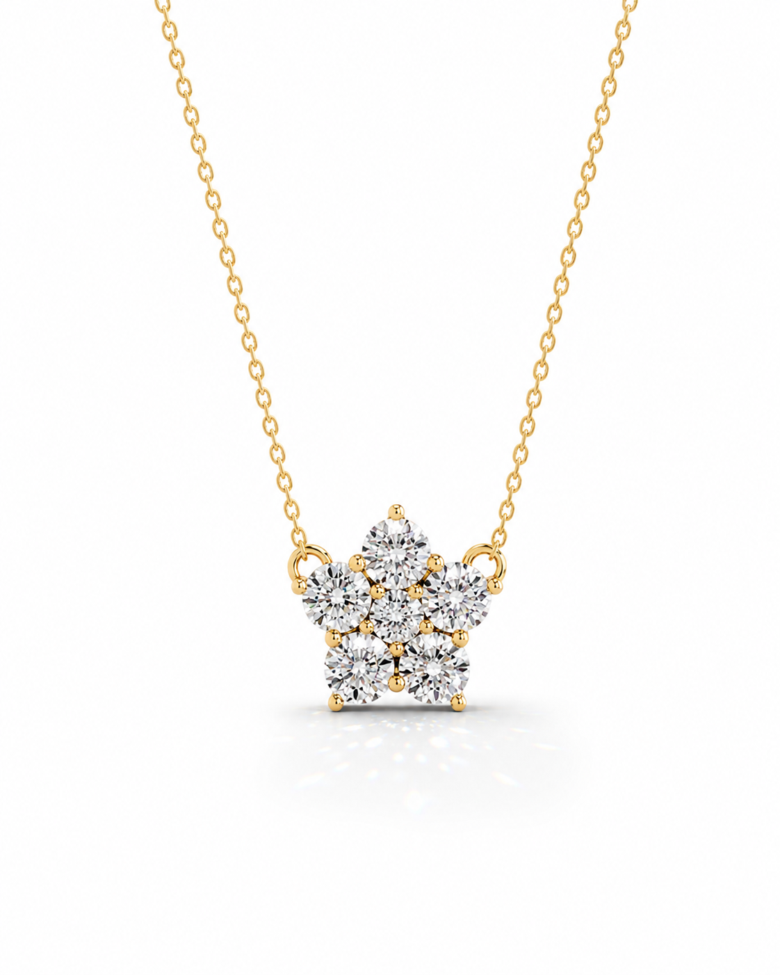 Lunelle Bloom Cluster Necklace