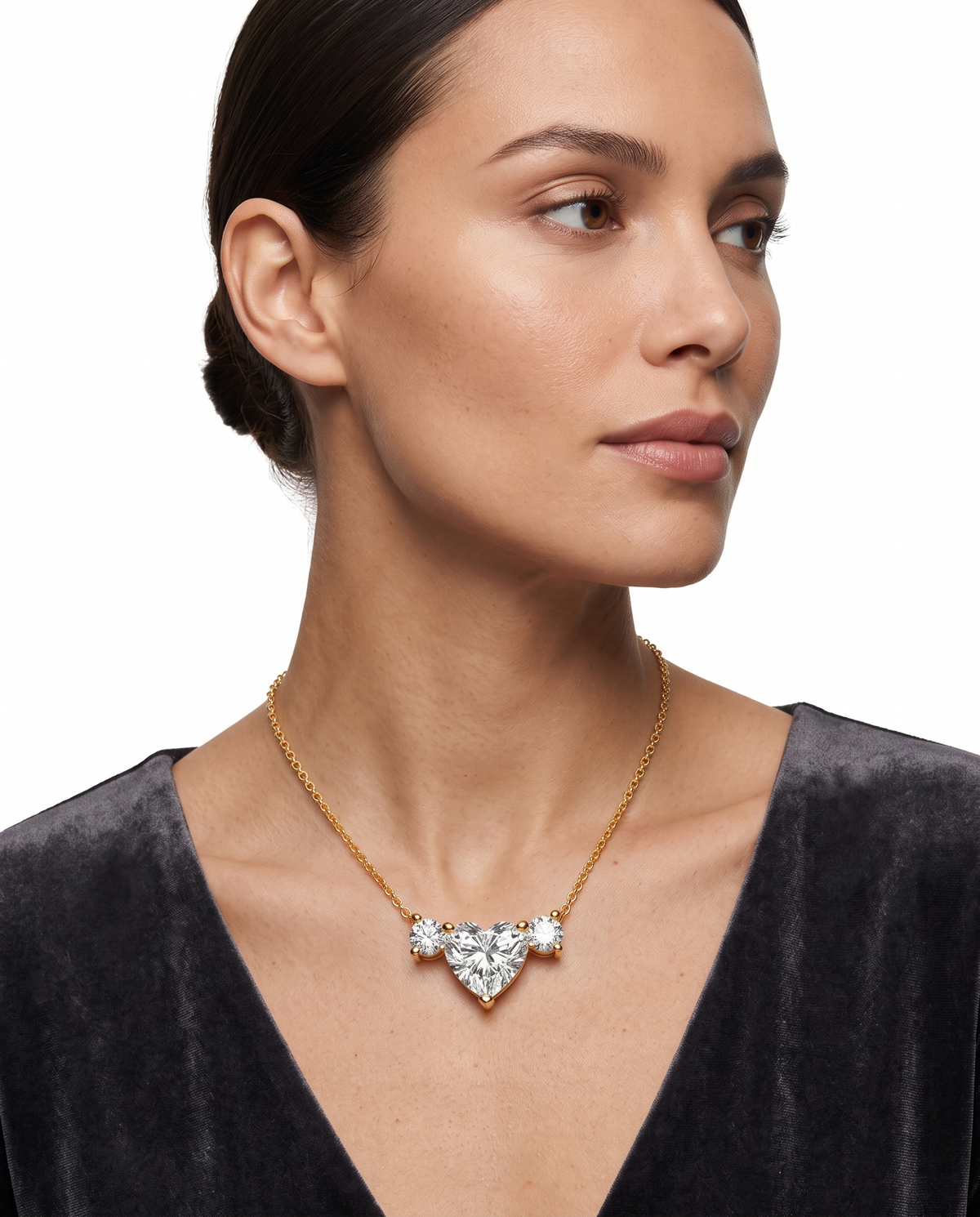 Luminary Heart Trio Pendant