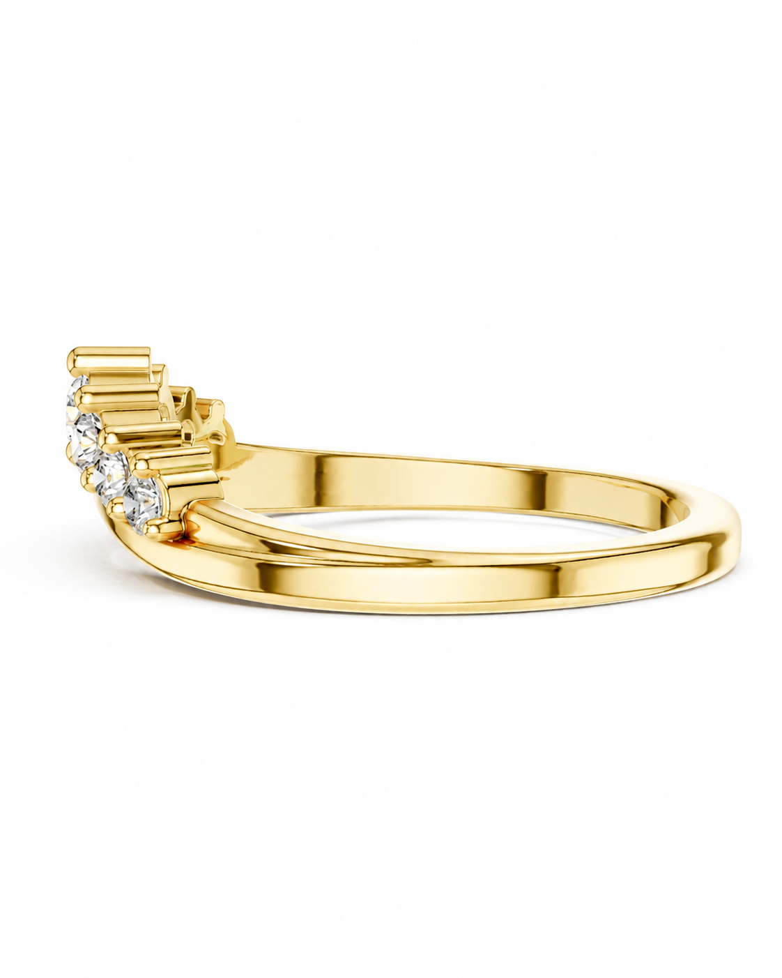 color_10K_YG, color_14K_YG &&Brass plumbing fitting on a white background