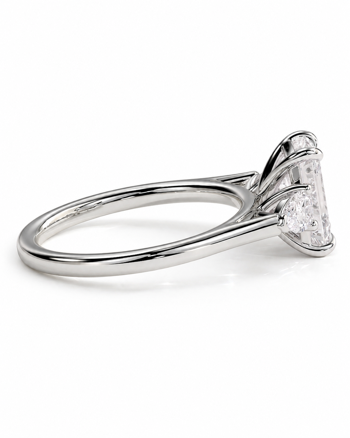 color_925_SIL,color_935_ARG,color_10K_WG, color_14K_WG &&A silver-toned diamond ring with a marquise-cut center stone in a four-prong setting, shown on a clean white background.